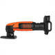 Шліфмашина вібраційна акумуляторна BLACK+DECKER BDCDS12N