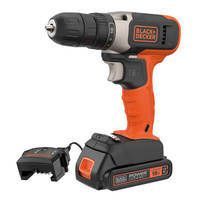 Дриль-шуруповерт акумуляторний BLACK+DECKER BCD001C1