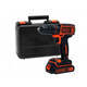 Дриль-шуруповерт акумуляторний BLACK+DECKER BDCDC18KB