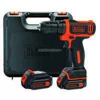 Дриль-шуруповерт акумуляторний безщітковий BLACK+DECKER BDCDD12KB
