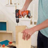 Дриль-шуруповерт акумуляторний безщітковий BLACK+DECKER BDCDD12USB