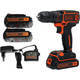 Дриль-шуруповерт акумуляторний BLACK+DECKER BDCDD186KB
