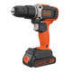 Дриль-шуруповерт акумуляторний ударний BLACK+DECKER BCD003C1