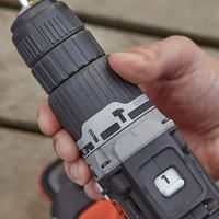 Дриль-шуруповерт акумуляторний безщітковий ударний BLACK+DECKER BDCHD12S1