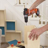 Дриль-шуруповерт акумуляторний безщітковий ударний BLACK+DECKER BDCHD12S1