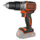 Дриль-шуруповерт акумуляторний безщітковий ударний BLACK+DECKER BL188N