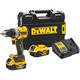 Дриль-шуруповерт акумуляторний безщітковий ударний DeWALT DCD805P2T