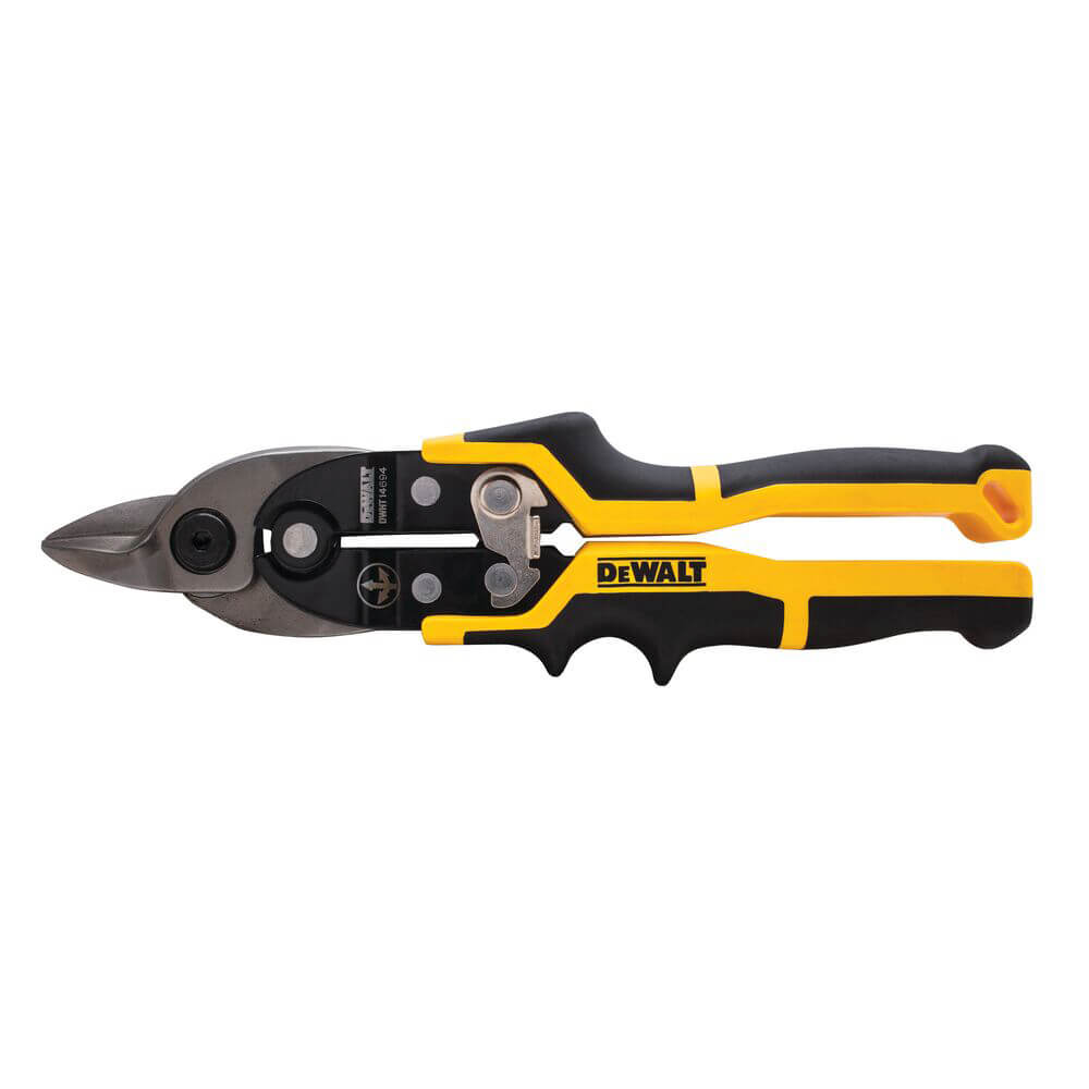 Ножиці по металу ERGO Aviation 235 мм, прямі з короткими губками DeWALT DWHT14694-0