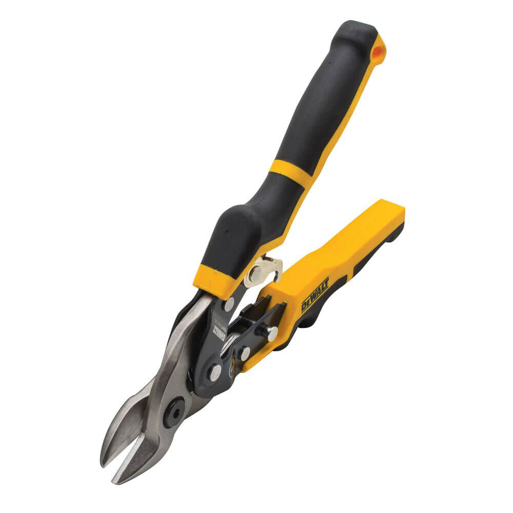 Ножиці по металу ERGO Aviation 235 мм, прямі з короткими губками DeWALT DWHT14694-0