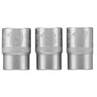 Набір торцевих головок 1/2 Maxi Drive, із шестигранним профілем, 3 шт: 17, 18, 19 мм. STANLEY FMMT17094-0