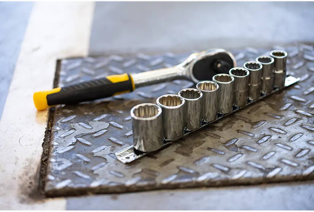 Набір головок торцевих 1/4 з одинадцяти предметів STANLEY STMT82666-0