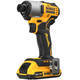 Шуруповерт ударний акумуляторний безщітковий DeWALT DCF840D2T