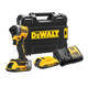 Шуруповерт ударний акумуляторний безщітковий DeWALT DCF850D2T