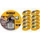 Набір відрізних дисків HIGH PERFORMANCE DeWALT DT43972