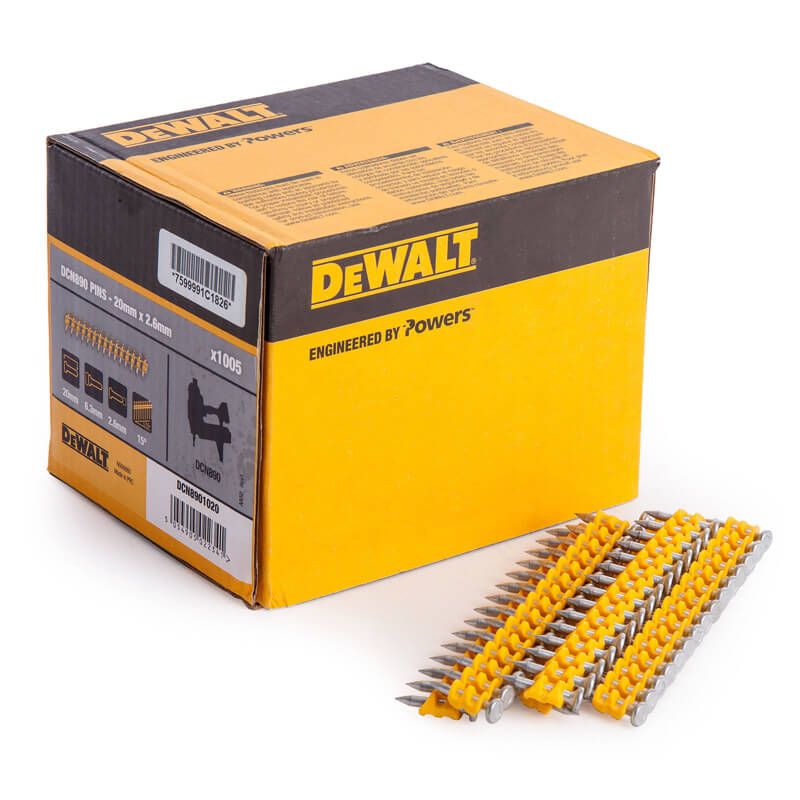 Цвяхи по м’якому бетону DeWALT DCN8901030