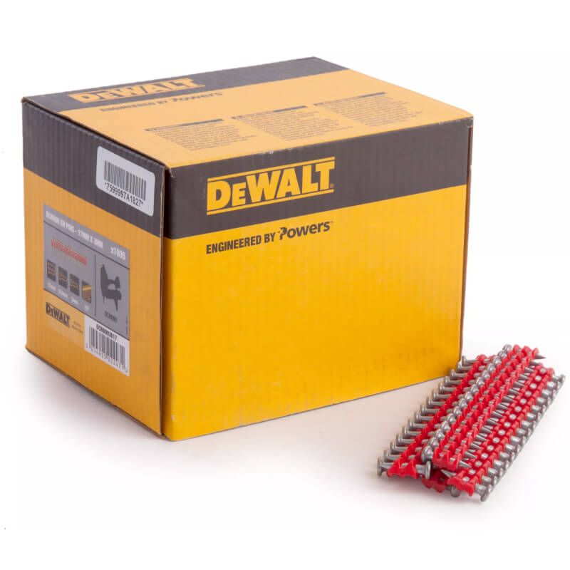 Цвяхи по твердому бетону і сталі DeWALT DCN8903022 для DCN890