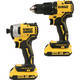 Набір з двох інструментів безщіткових DeWALT DCK2062D2T