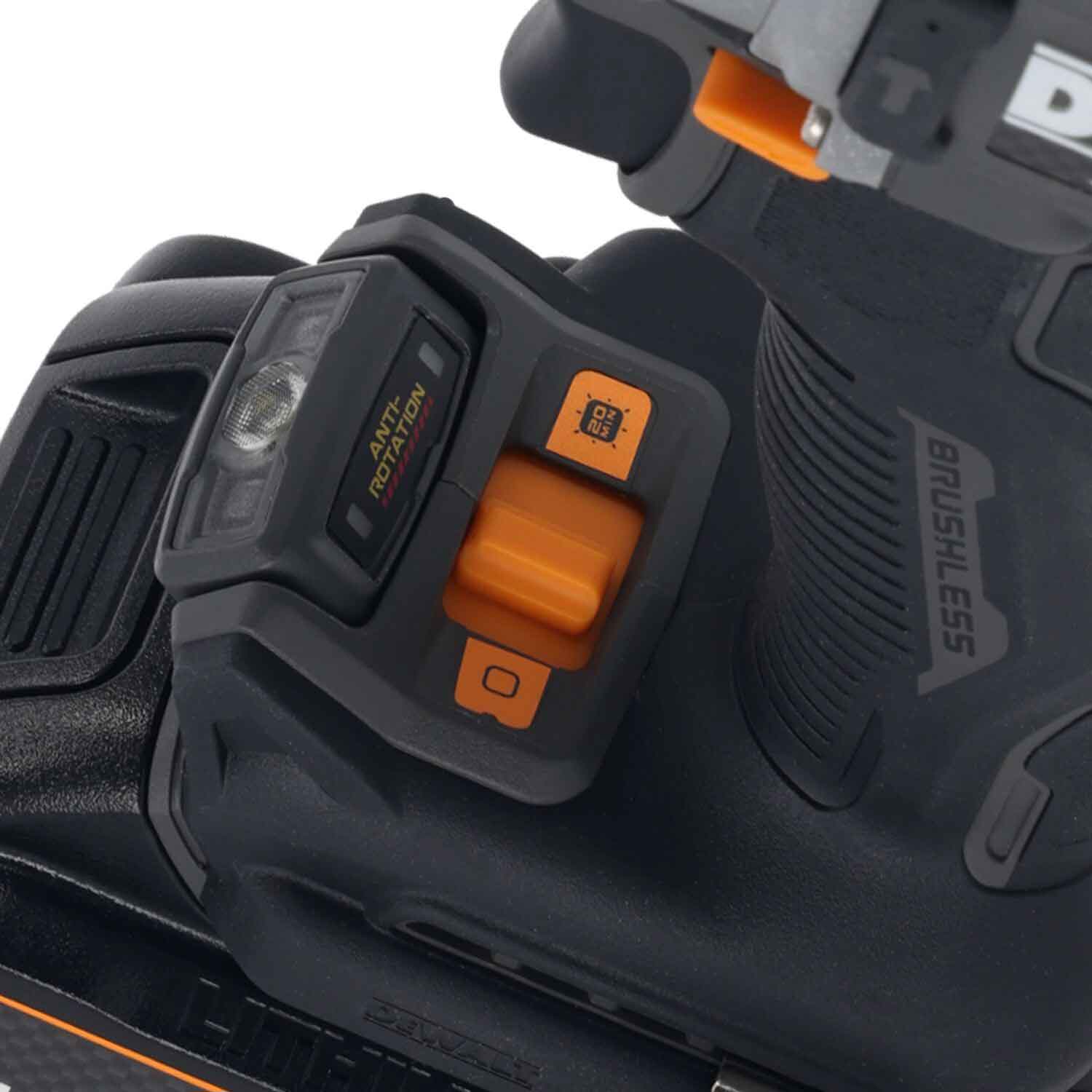 Набір з двох інструментів акумуляторних безщіткових McLaren F1 TEAM LIMITED EDITION DeWALT DCK200MP2T
