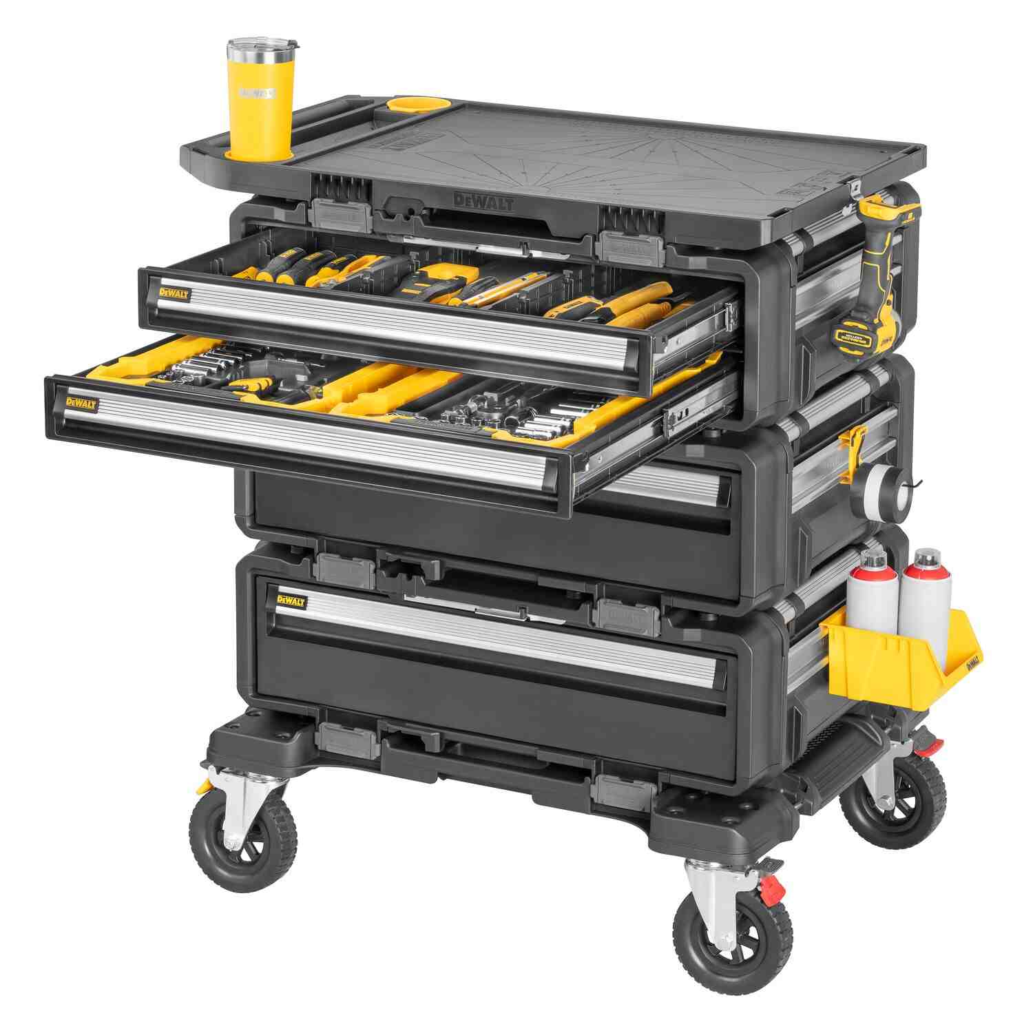 Робоча станція 5 в 1 (комплект ящиків на візку) TOUGHSYSTEM 2.0 DXL DeWALT DWST60510-1