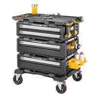Робоча станція 5 в 1 (комплект ящиків на візку) TOUGHSYSTEM 2.0 DXL DeWALT DWST60510-1