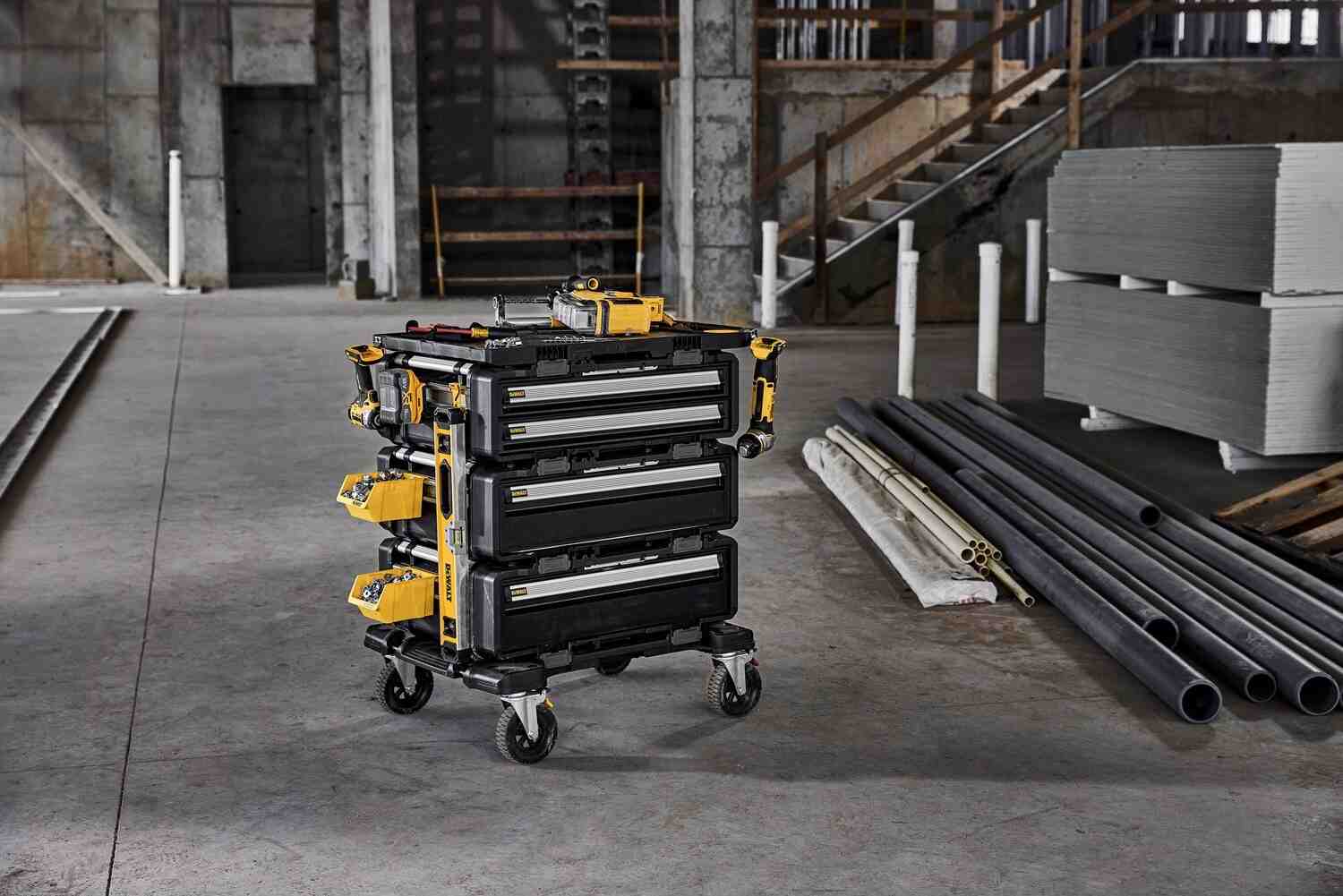 Робоча станція 5 в 1 (комплект ящиків на візку) TOUGHSYSTEM 2.0 DXL DeWALT DWST60510-1