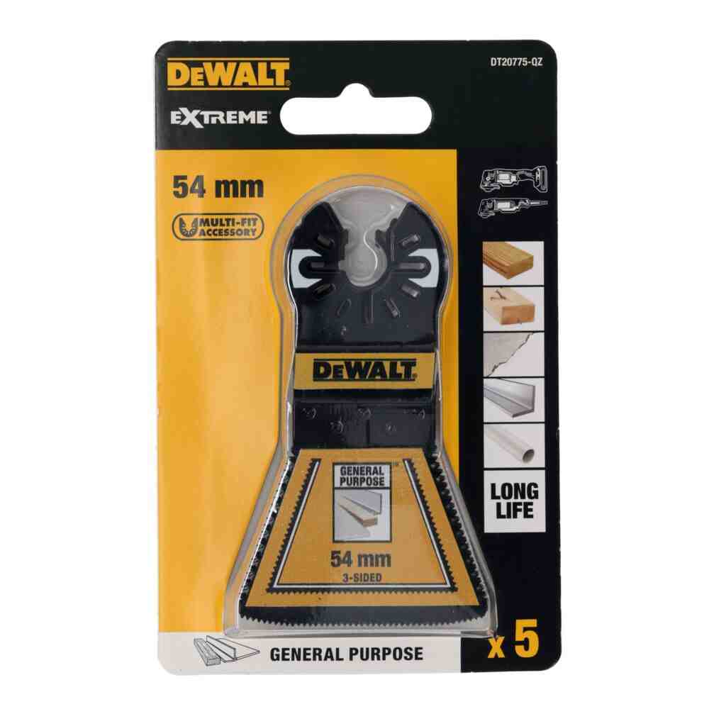 Полотно пиляльне заглибне тристороннє Extreme DeWALT DT20775