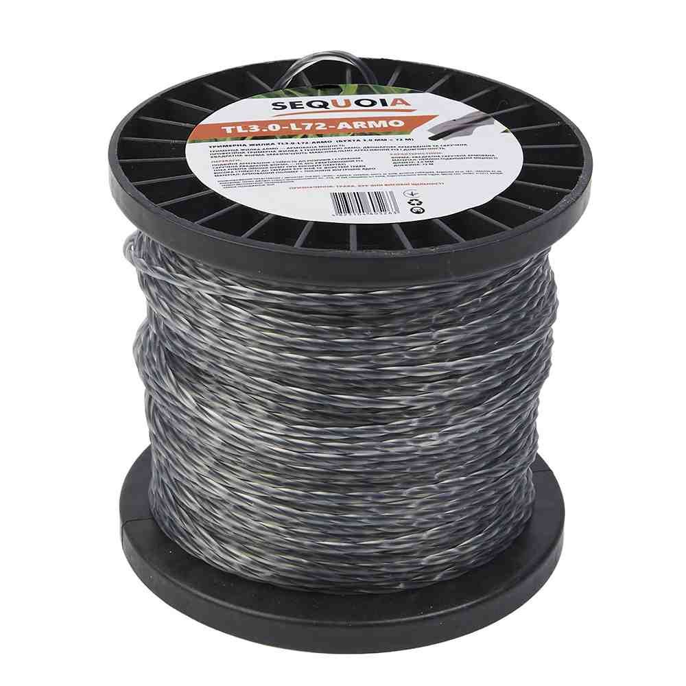 Косильна жилка в бухті SEQUOIA TL3.0-L72-Armo