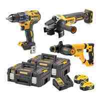 Набір з трьох інструментів безщіткових DeWALT DCK327P2T