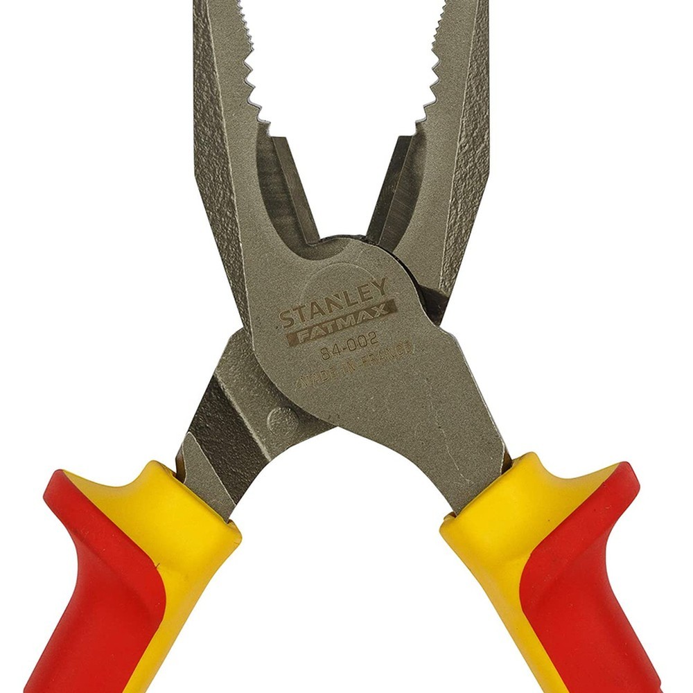 Плоскогубці електрика MaxSteel VDE 1000V комбіновані довжиною 200 мм STANLEY 0-84-002