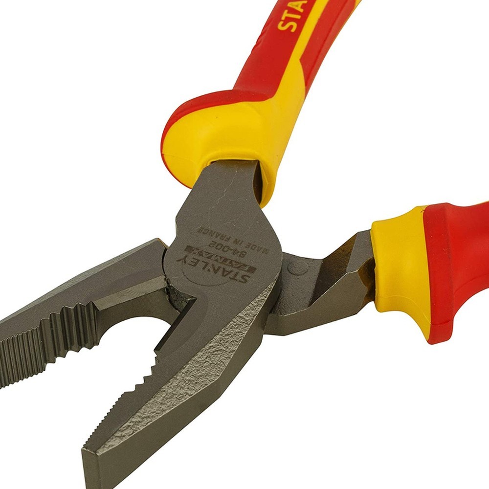 Плоскогубці електрика MaxSteel VDE 1000V комбіновані довжиною 200 мм STANLEY 0-84-002