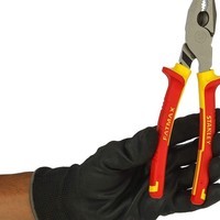 Плоскогубці електрика MaxSteel VDE 1000V комбіновані довжиною 200 мм STANLEY 0-84-002