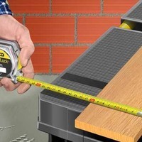 Рулетка вимірювальна Powerlock® довжиною 10 м, шириною 25 мм в хромованому пластмасовому корпусі STANLEY 0-33-442