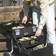 Ящик професійний FatMax Mobile Work Station Cantilever, розміри 549x733x413мм, з колесами STANLEY 1-94-210